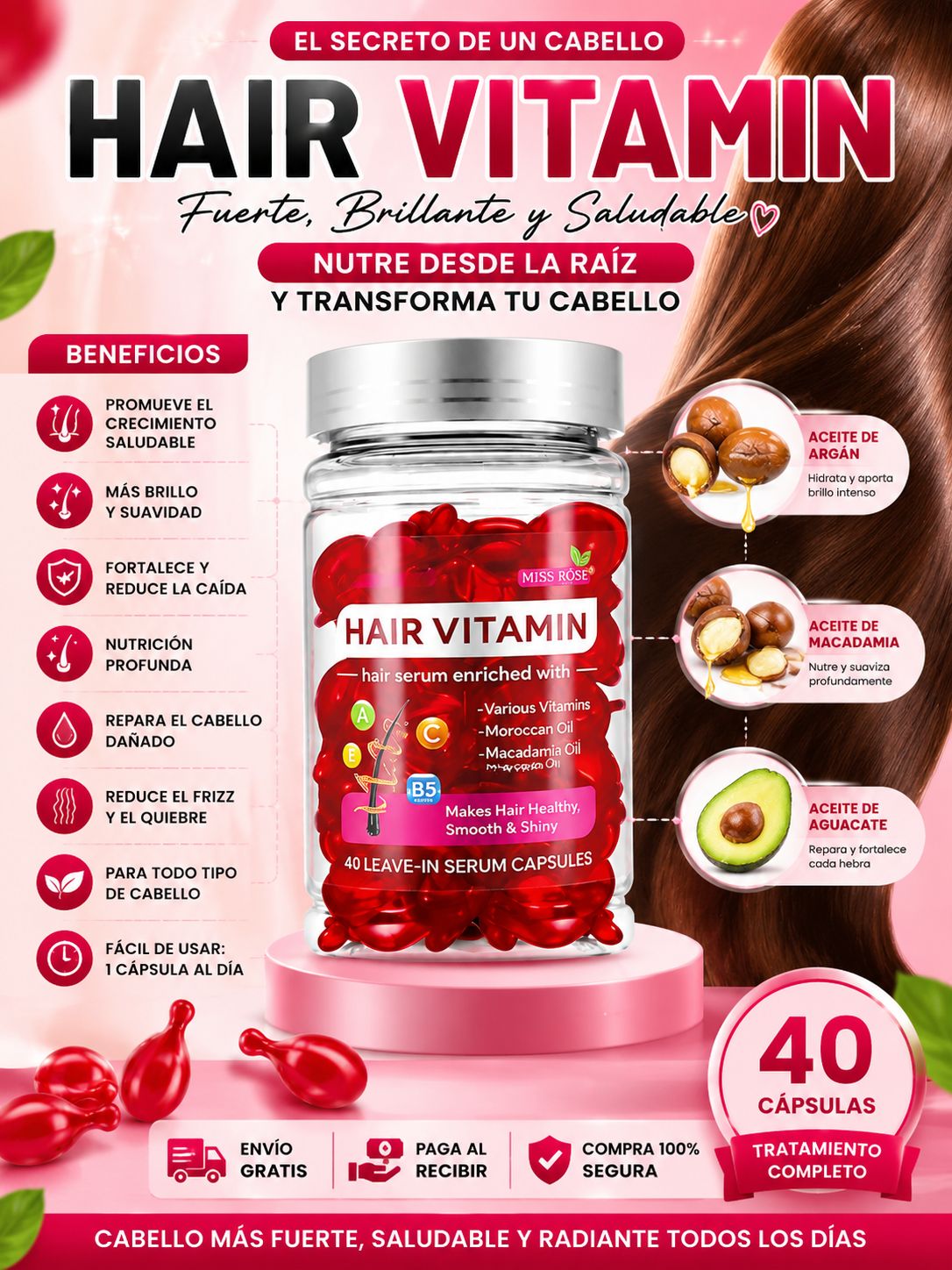 🌟💇♀️ HAIR VITAMIN — TRANSFORMA TU CABELLO DESDE LA RAÍZ 💇♀️🌟